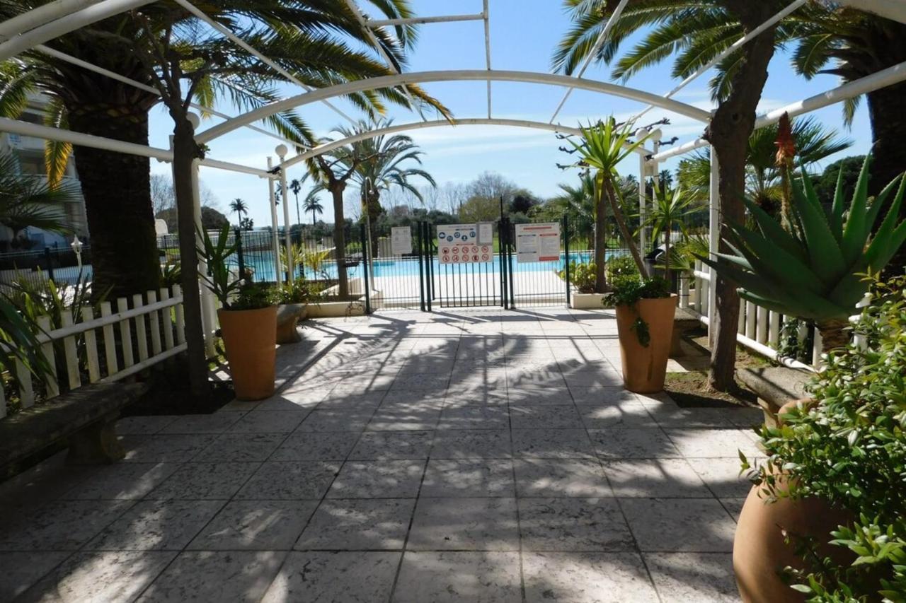 "T2 "Antibes Les Pins 3" Air Conditionned Sea View With Parking And Pool" Lägenhet Exteriör bild