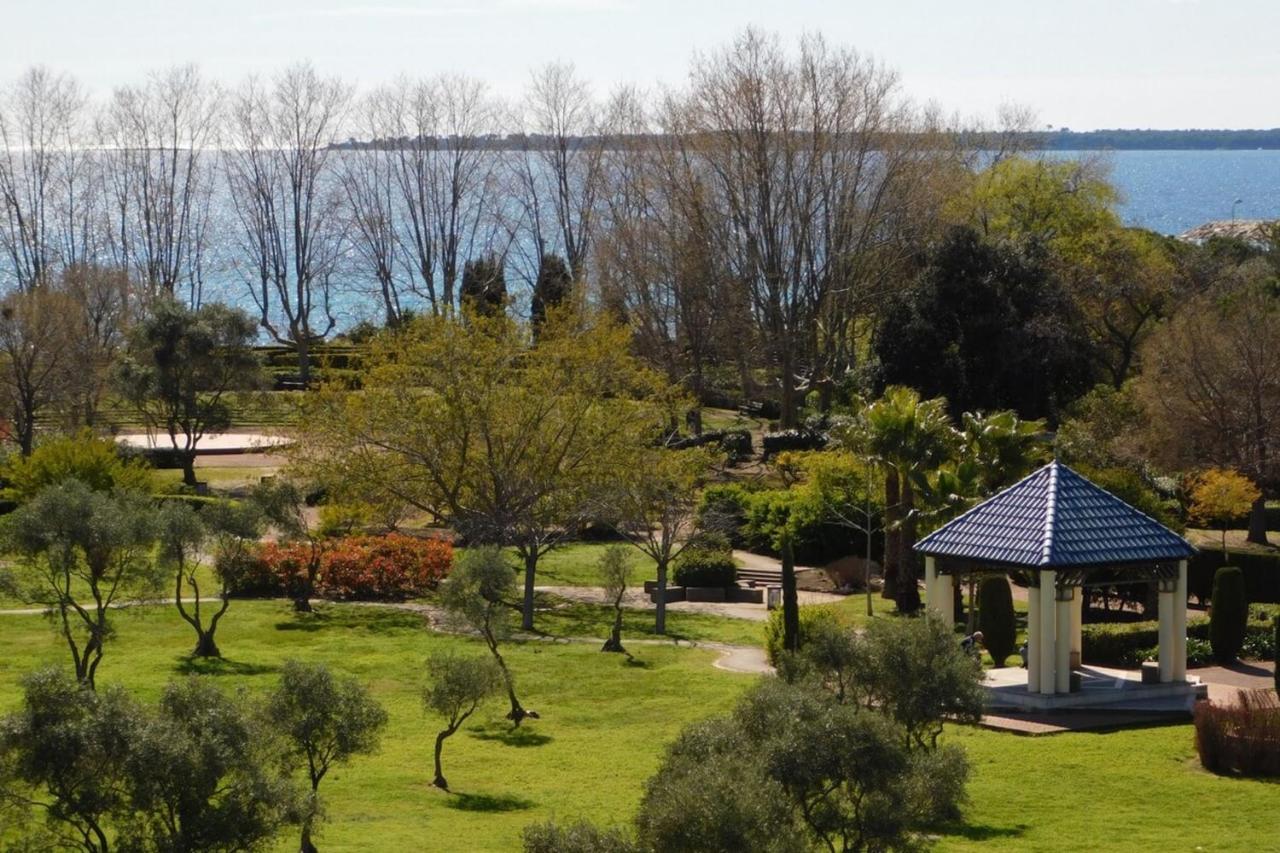 "T2 "Antibes Les Pins 3" Air Conditionned Sea View With Parking And Pool" Lägenhet Exteriör bild