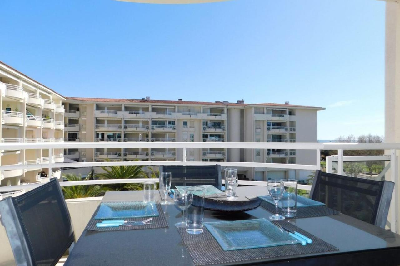"T2 "Antibes Les Pins 3" Air Conditionned Sea View With Parking And Pool" Lägenhet Exteriör bild