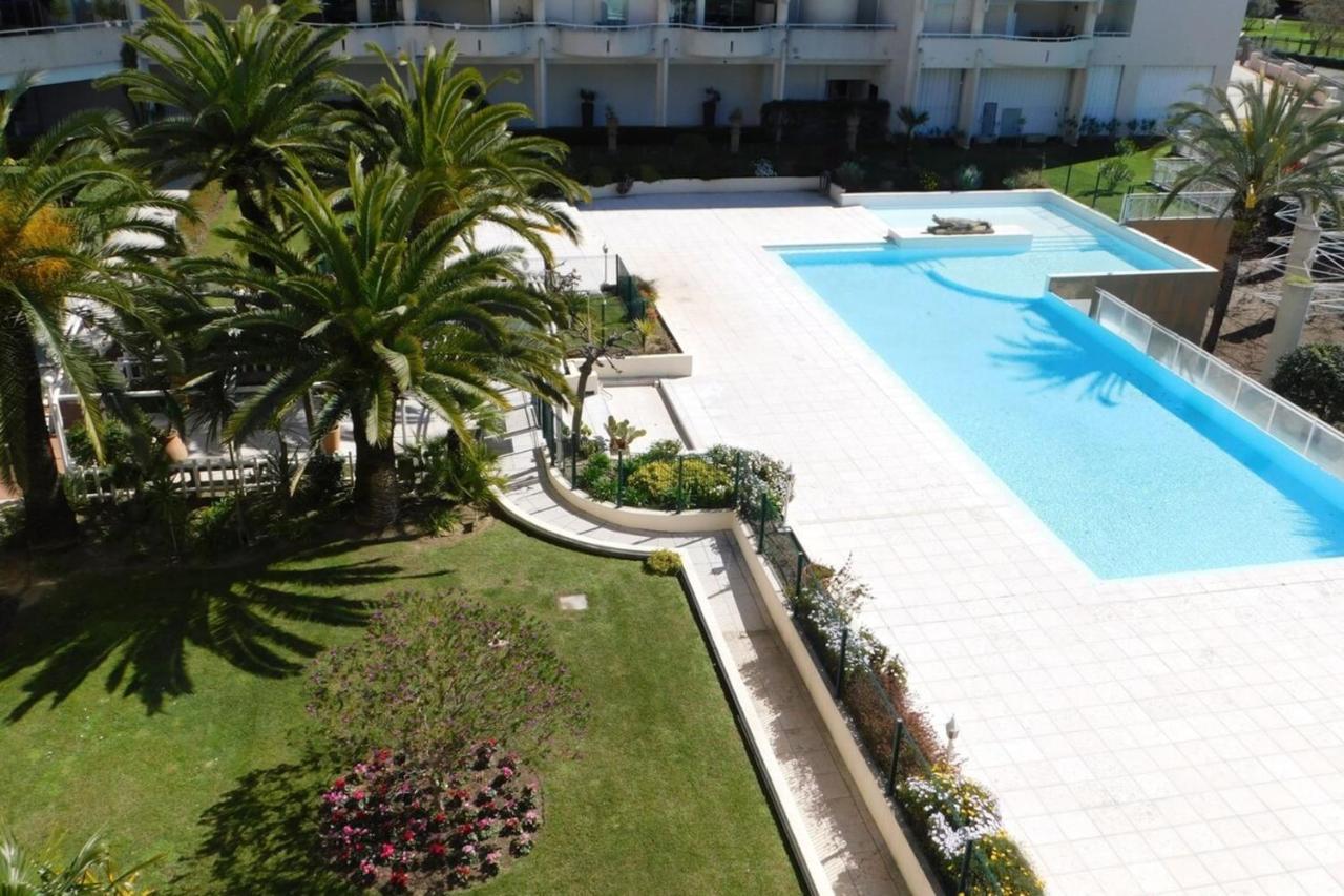 "T2 "Antibes Les Pins 3" Air Conditionned Sea View With Parking And Pool" Lägenhet Exteriör bild